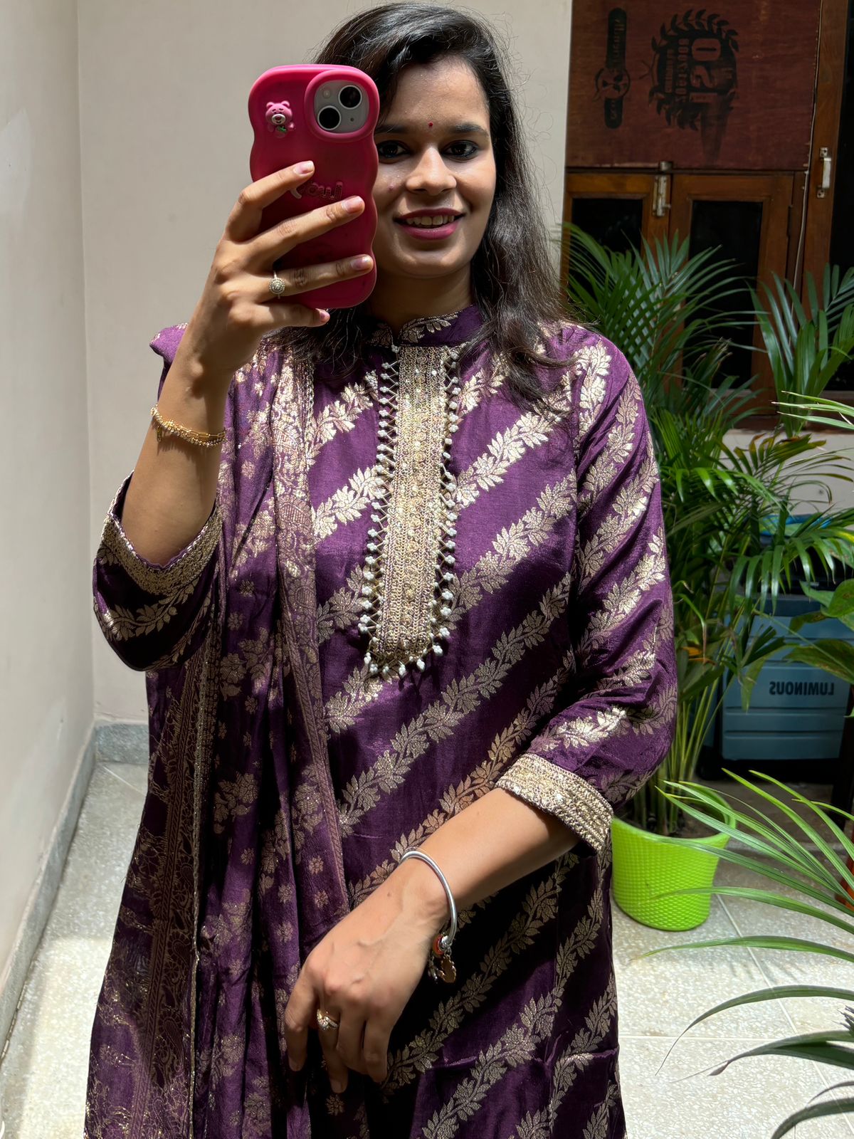 Raja Rani Suit- Premium Chinon