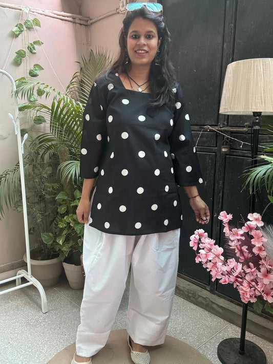 Farsi Salwar - White