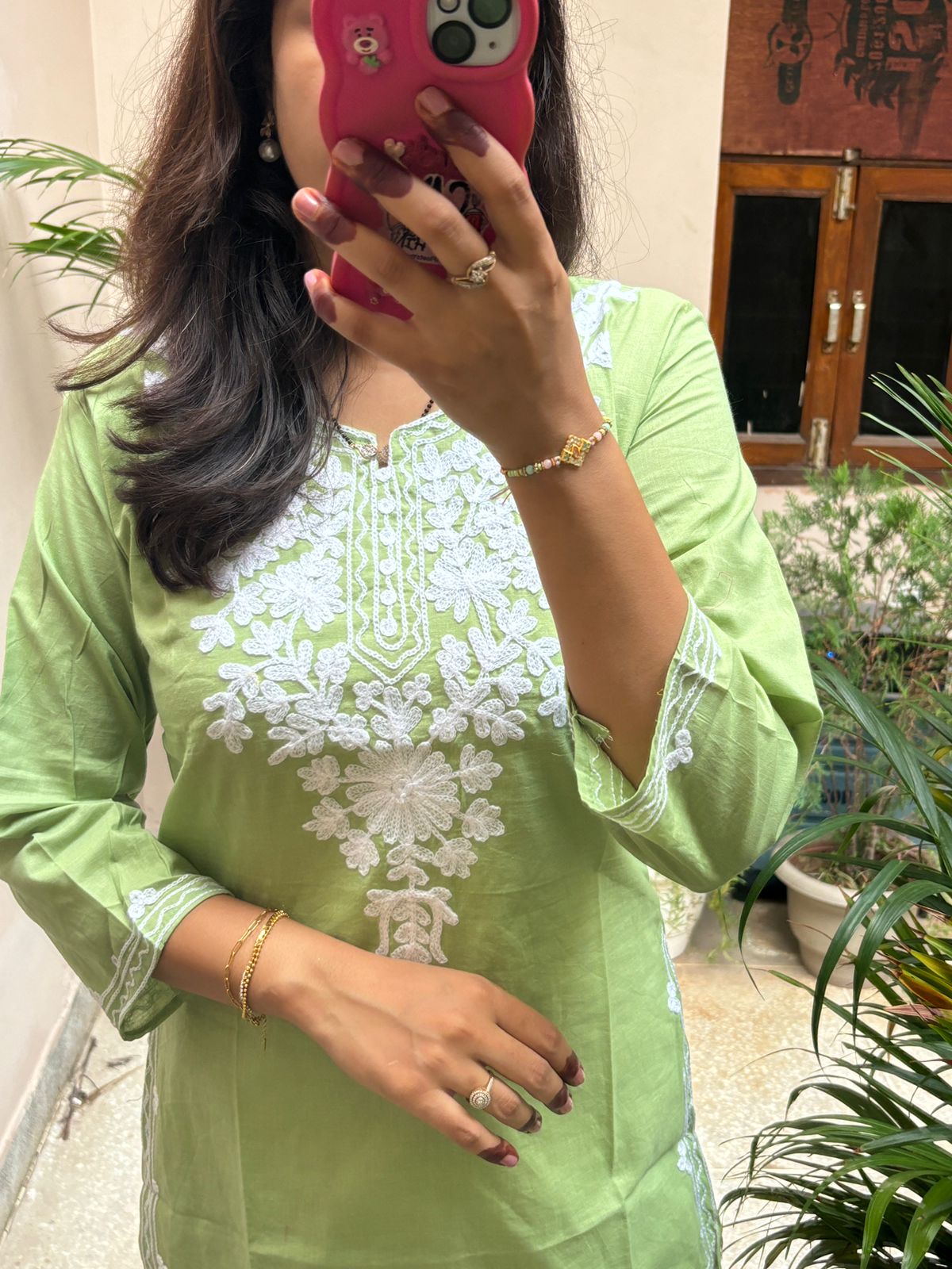 Kashmiri Cotton Short Kurti
