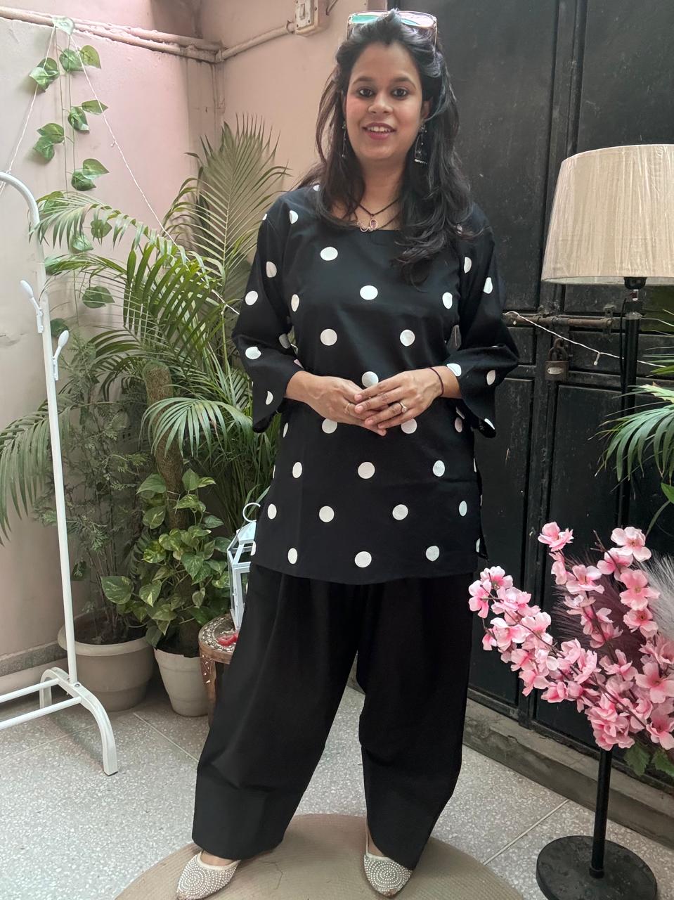 Farsi Salwar - Black